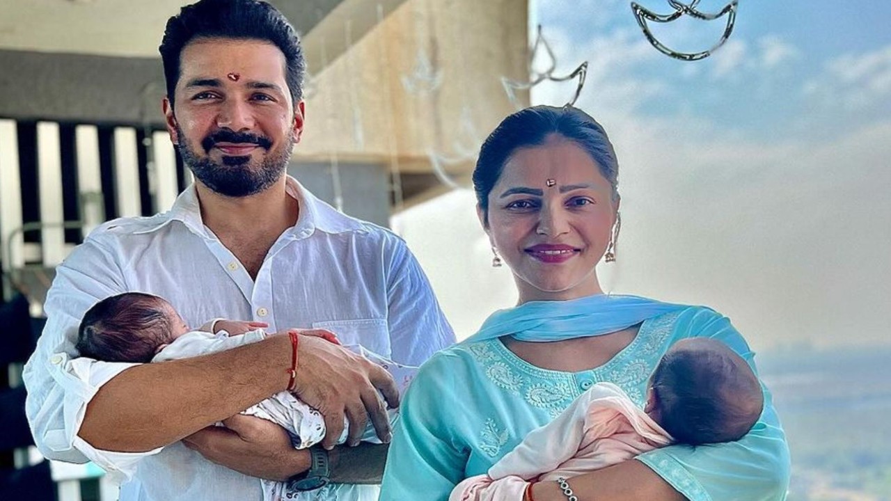 New mom Rubina Dilaik shares how life has changed after giving birth to twins Edhaa and Jeeva
