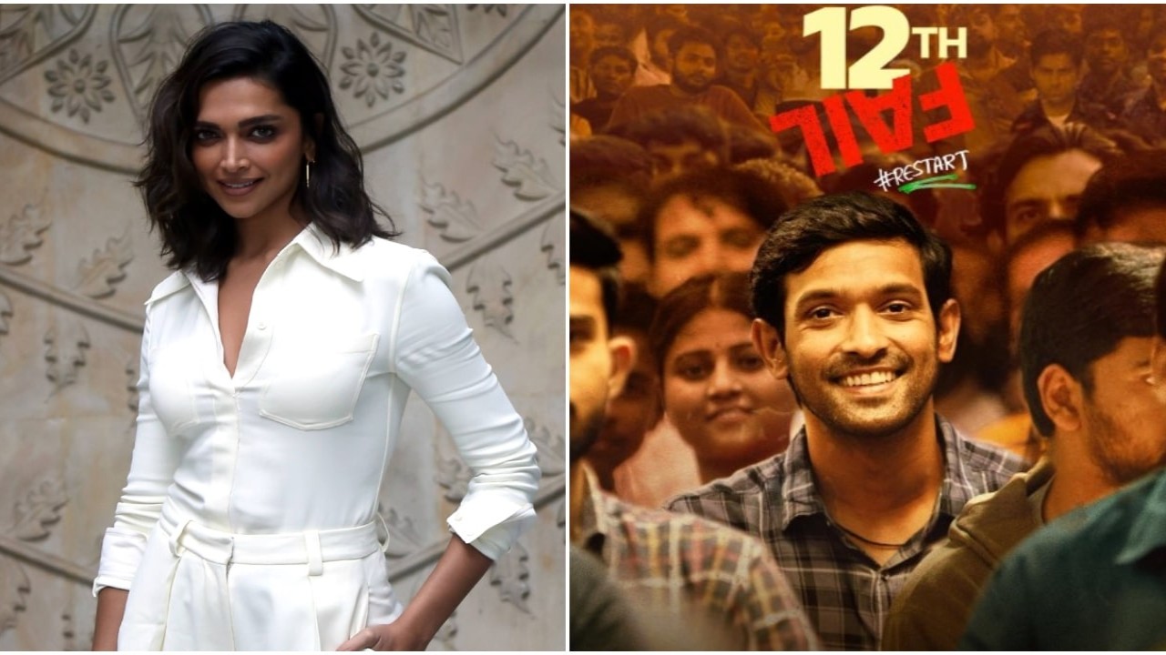 Deepika Padukone agrees with Alia Bhatt’s review of 12th Fail; congratulates Vikrant Massey, Medha Shankr and team