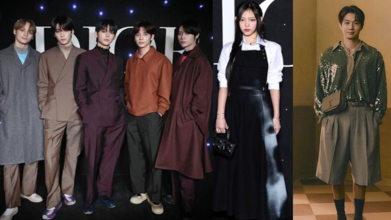 TXT, RIIZE, NewJeans' Haerin, TWICE's Jihyo, Jung Hae In, Choi Woo Shik and more attend Paris Fashion Week 2024
