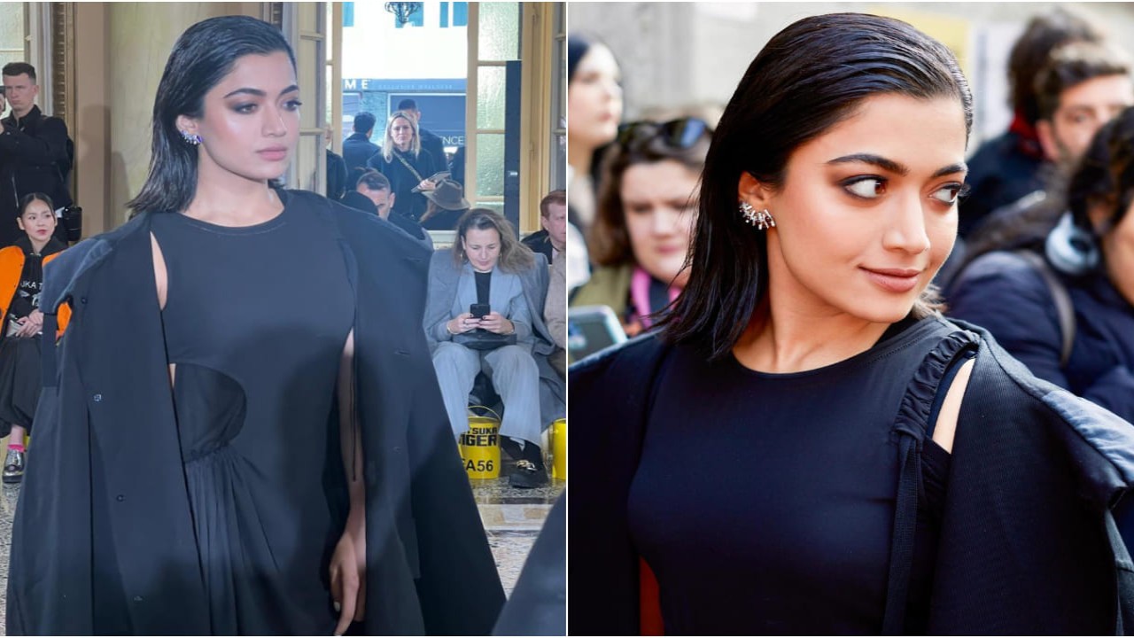 Milan Fashion Week 2024: Rashmika Mandanna's runway-ready wet hair look is a blend of boldness and sophistication