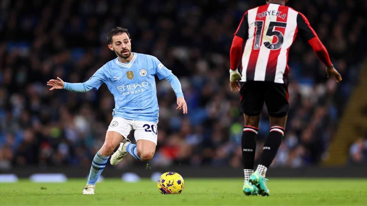 ‘He Did That So Doku Can Come On’: Bernardo Silva Trolled After Taking the Worst Free-Kick in History vs Brentford