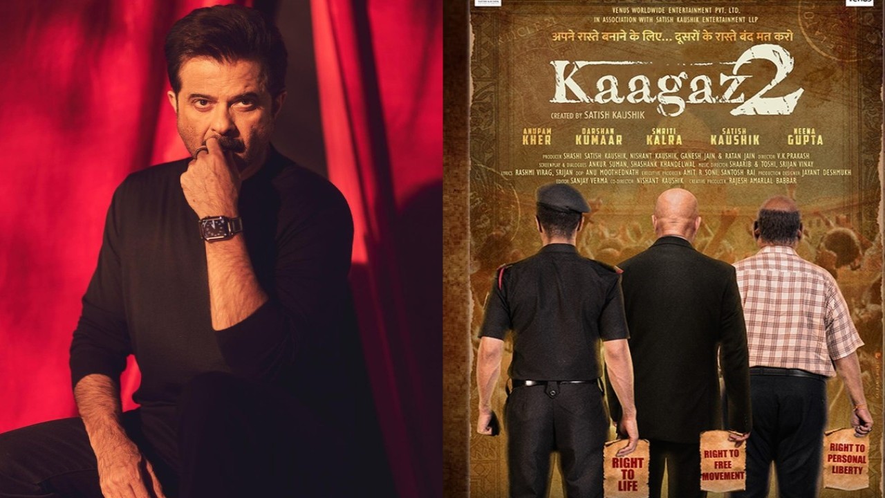 Anil Kapoor remembers Satish Kaushik, shares late actor’s last film Kaagaz 2's trailer