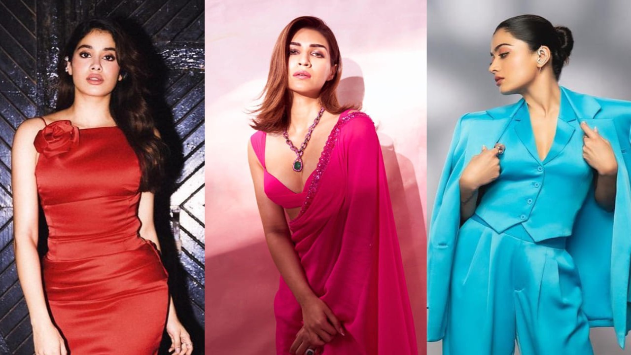 Best dressed divas of the week; from Janhvi Kapoor, Kriti Sanon to Rashmika Mandanna
