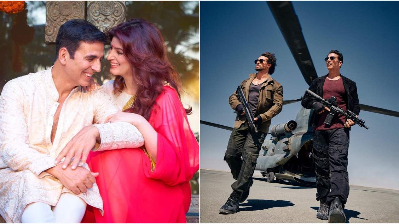 Twinkle Khanna's funny take on Akshay Kumar's Valentine's Day post for BMCM's Tiger Shroff is every wife ever