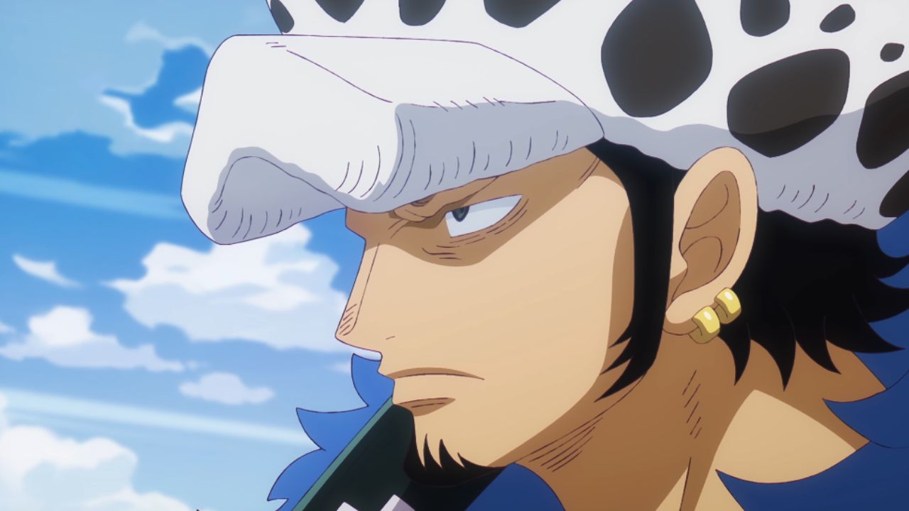 Download Meet Trafalgar Law, the Pirate from the One Piece Series Wallpaper