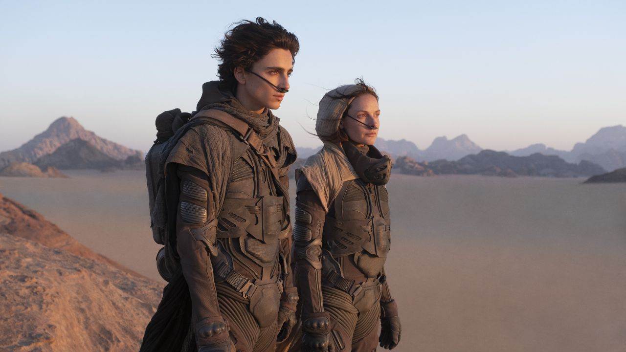 Timothee Chalamet and Rebecca Ferguson in Dune (IMDb)
