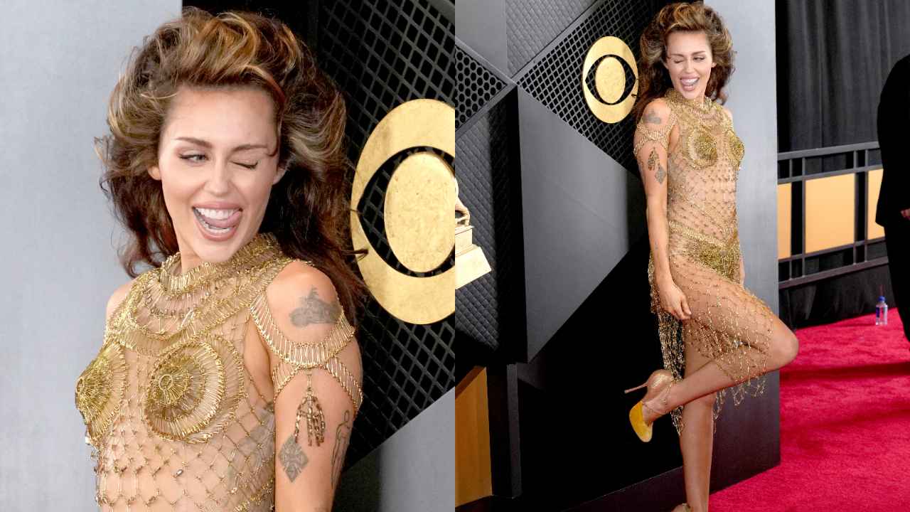 66th Grammy Awards 10 best red carpet looks: Miley Cyrus, Taylor Swift to Doja Cat (PC: Getty Images)