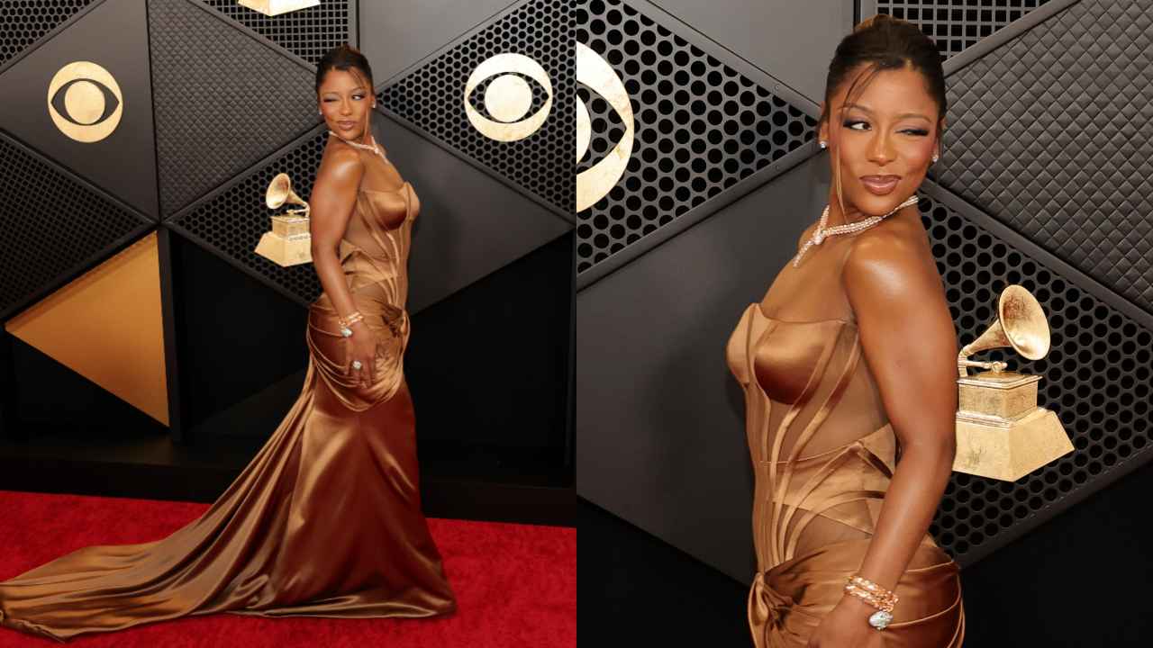 66th Grammy Awards 10 best red carpet looks: Miley Cyrus, Taylor Swift to Doja Cat (PC: Getty Images)