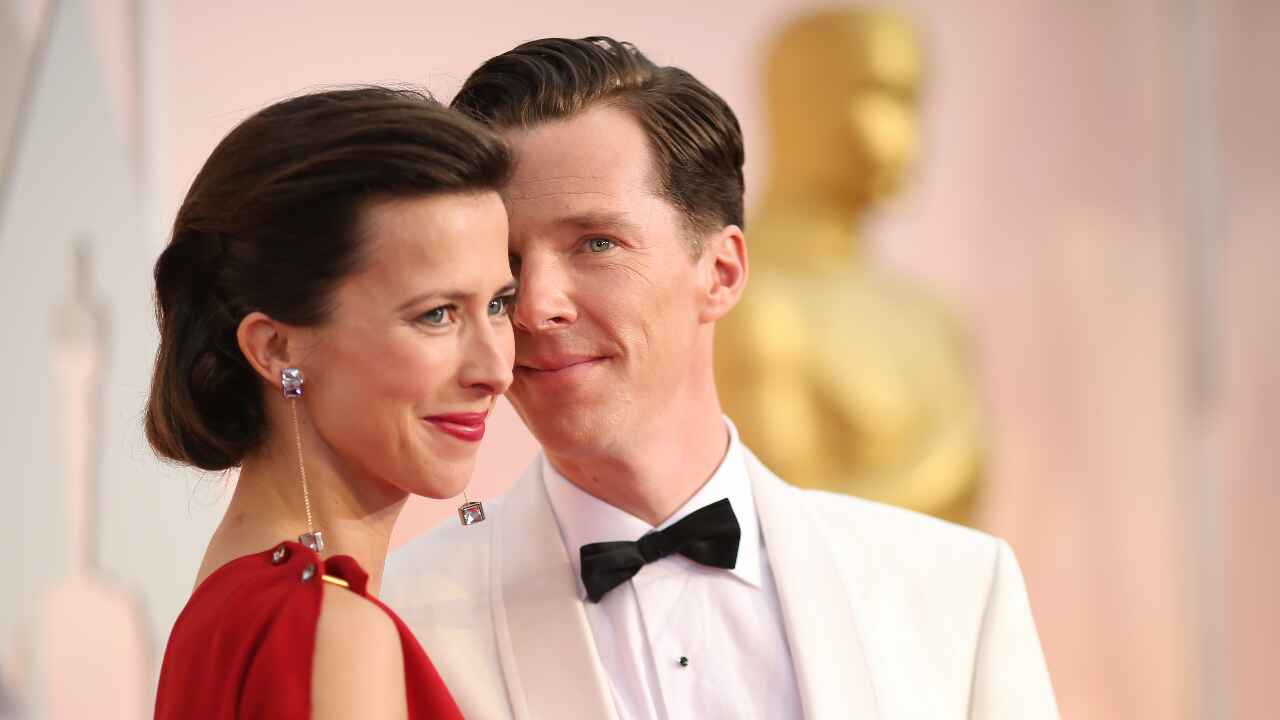 Benedict Cumberbatch and Sophie Hunter (Getty Images)