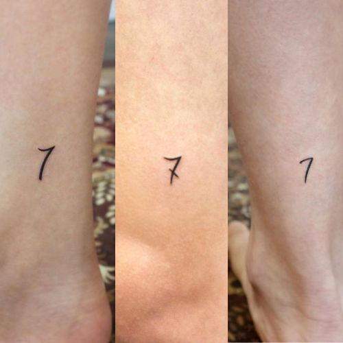BTS' RM, V and J-Hope's friendship tattoos; Image courtesy: POLYC's Instagram