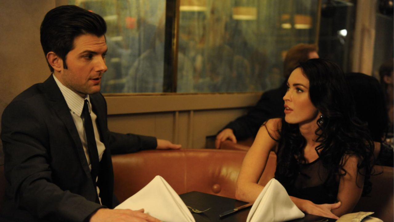 Adam Scott and Megan Fox in Friends with Kids , 2011 (IMDb) 
