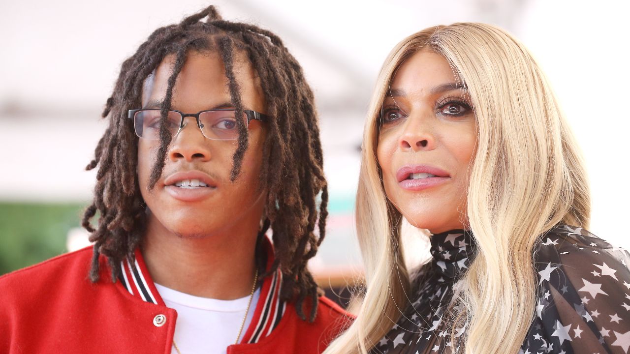 Wendy Williams with son Kevin Hunter Jr. (Getty)
