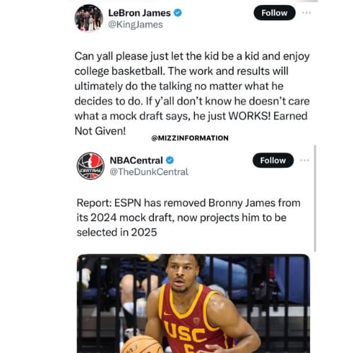 Bronny James 2025 Earnings Projection