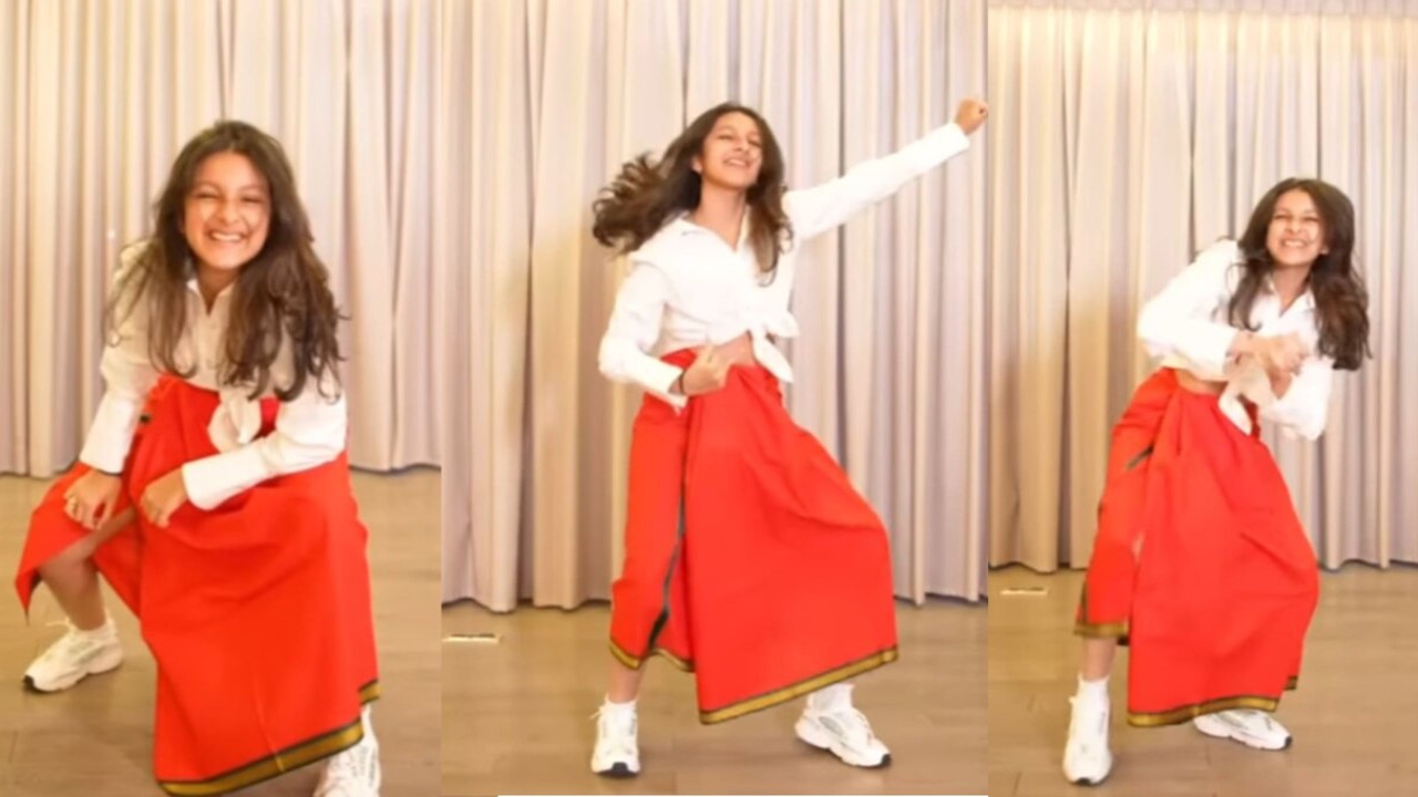 VIDEO: Mahesh Babu’s daughter Sitara is a firecracker as she flaunts her killer dance moves to Dum Masala song 