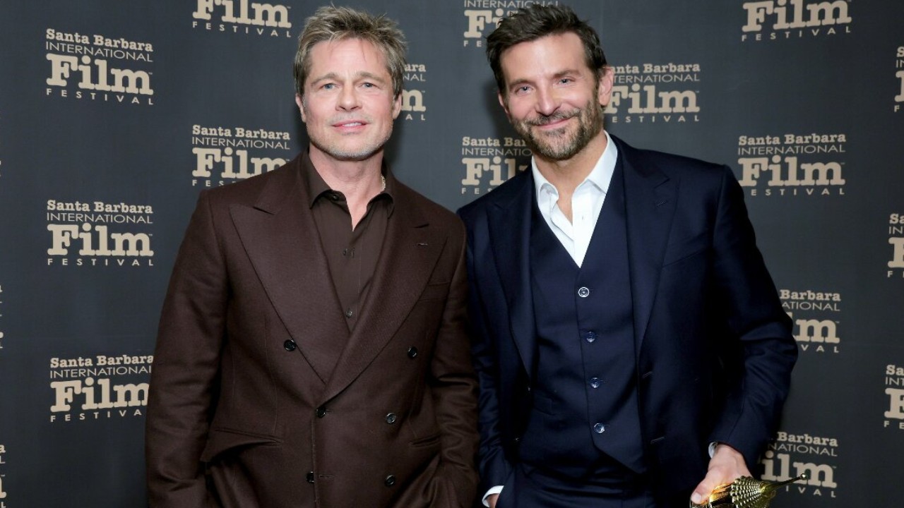 Brad Pitt Honors Oscar Nominee Bradley Cooper At 2024 Santa Barbara Film Festival, Calls Him 'The One And Only'