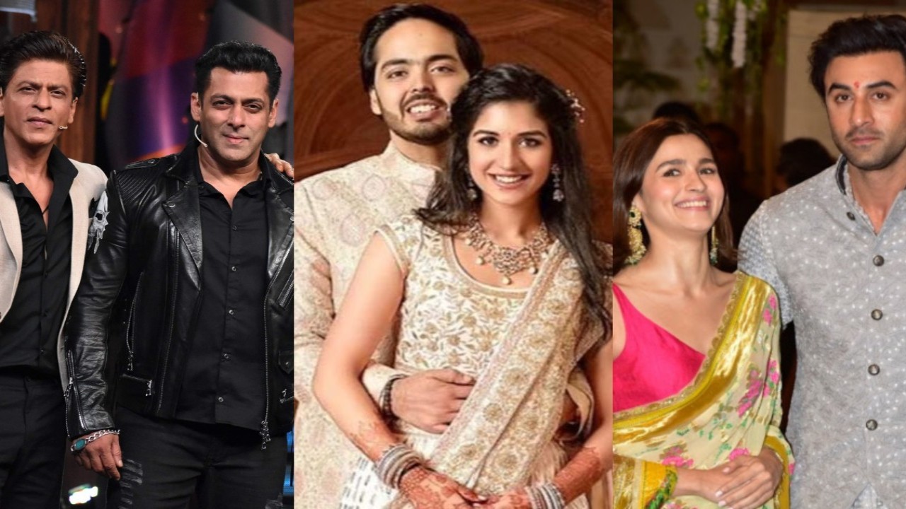 Anant Ambani-Radhika Merchant's star-studded lineup for pre-wedding includes SRK, Salman, Ranbir-Alia and more