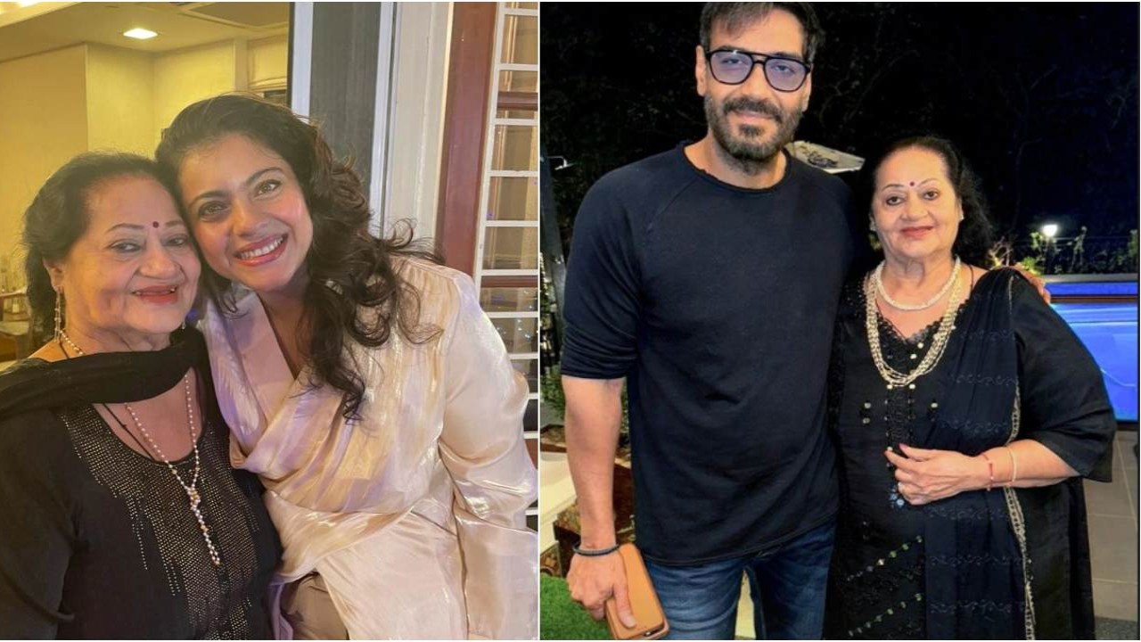PIC: Kajol has a quirky birthday wish for mother-in-law; Ajay Devgn says her 'love is irreplaceable'