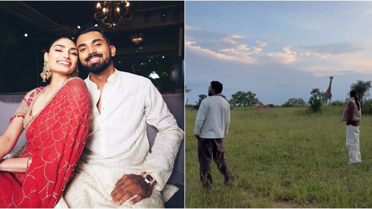 WATCH: KL Rahul gives peek into his African safari with ‘valentine' Athiya Shetty, calls it ‘Happy place’