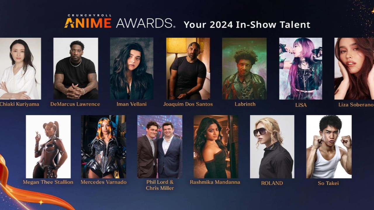 Crunchyroll Anime Awards Lists Rashmika Mandanna, Porter Robinson, Demarcus Lawrence, And Others As Presenters