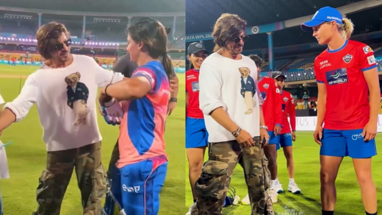 WATCH: Shah Rukh Khan Meets Players Ahead of WPL 2024; Meg Lanning, Harmanpreet Recreate His Iconic Pose