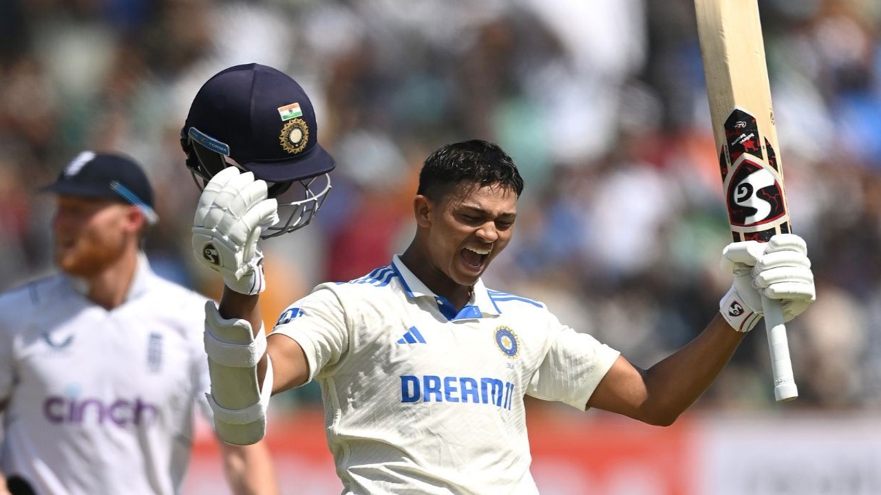  Yashasvi Jaiswal Joins Virat Kohli in Elite Club; Shatters Multiple Records During Double Ton vs England