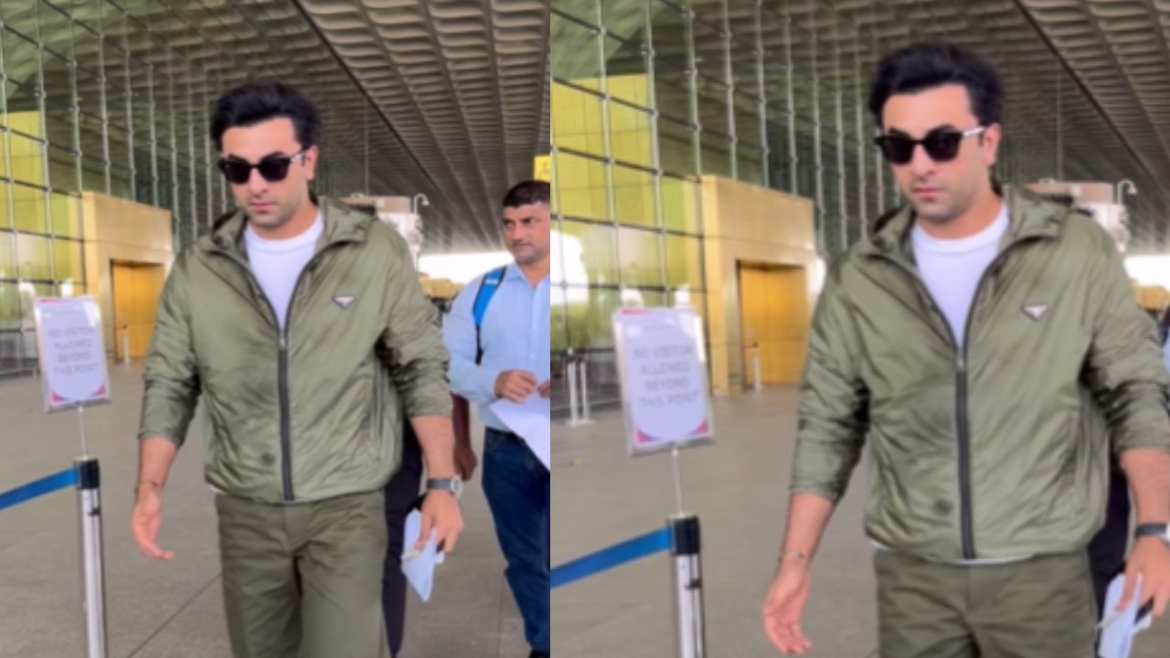 WATCH: Ranbir Kapoor spotted at airport; is he off to start shooting for Nitesh Tiwari’s Ramayana?