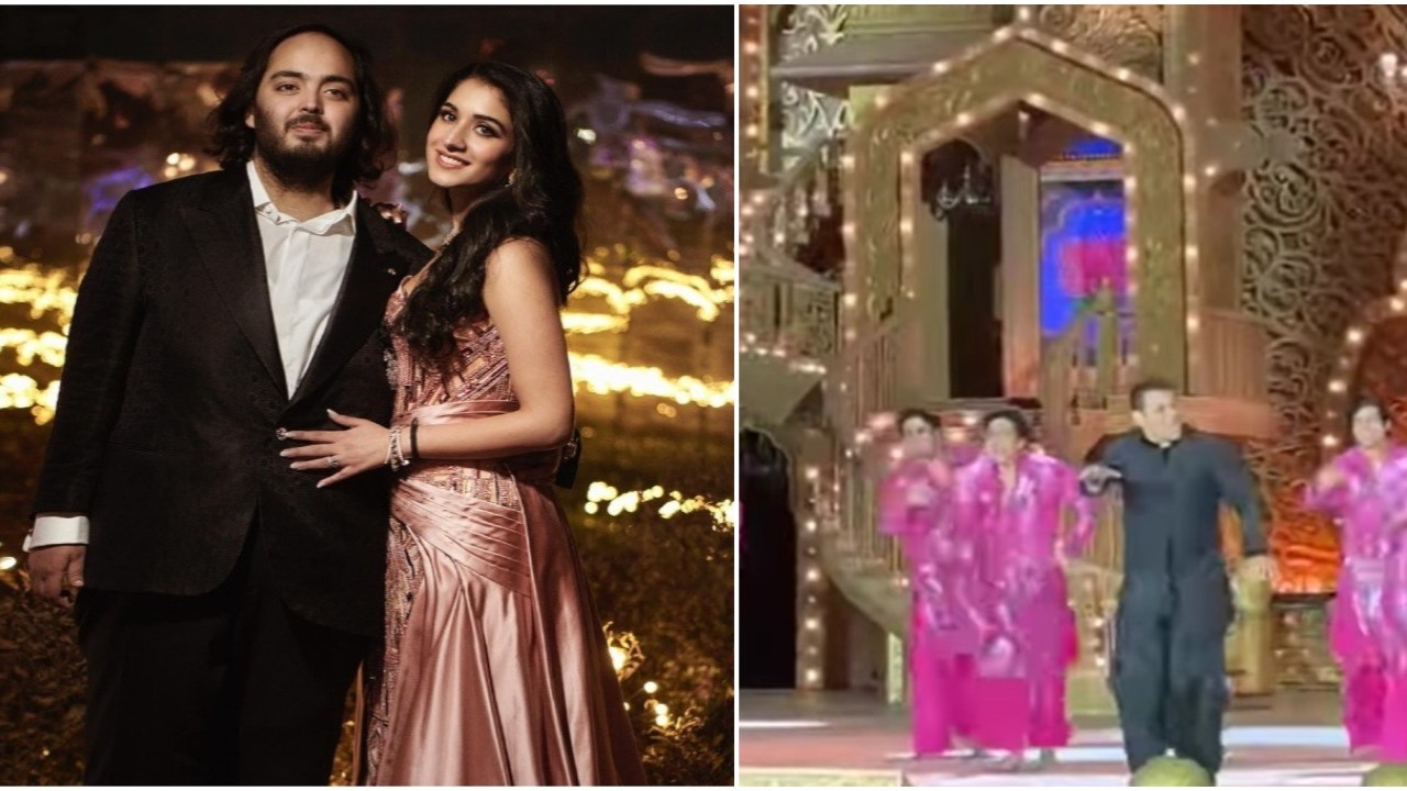 WATCH: Salman Khan takes over stage with his iconic tracks at Anant Ambani-Radhika Merchant’s sangeet; fans can’t stop gushing