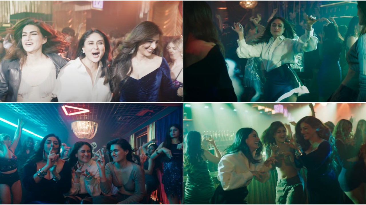 Crew song Ghagra OUT: Kareena Kapoor-Kriti Sanon, Tabu set dance floor on fire with their new party anthem