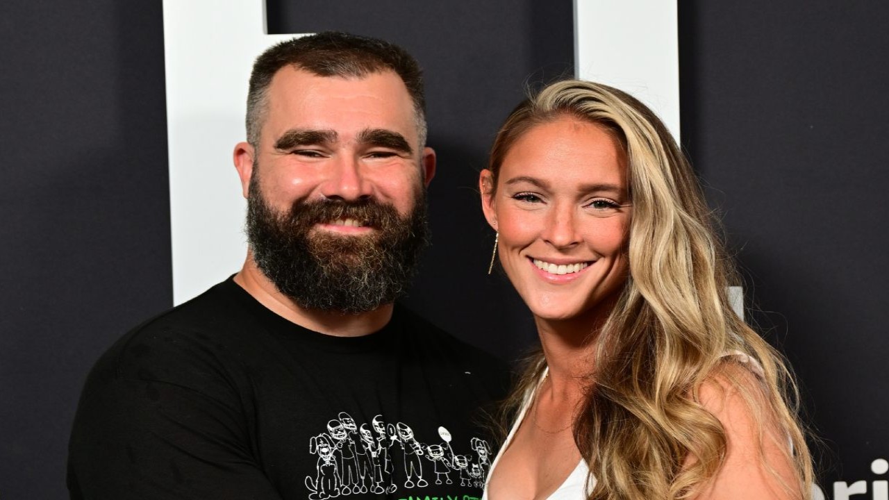 Watch: Kylie Kelce Show Off Her Irish Dancing Skills While Jason Kelce Enjoys Beer At St. Patrick’s Day Party