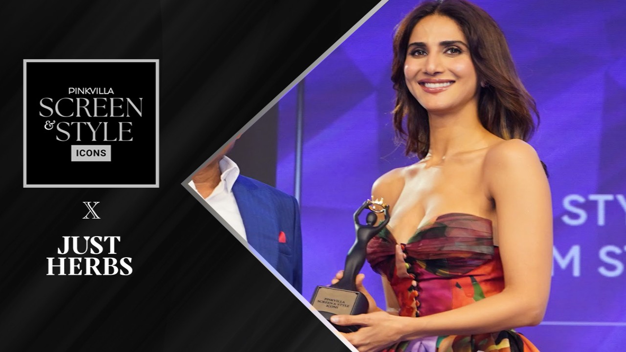 Pinkvilla Screen & Style Icons Awards: Vaani Kapoor wins Just Herbs presents Most Stylish Glam Star award