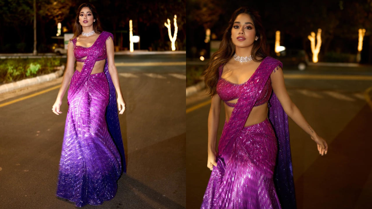 Janhvi Kapoor in Manish Malhotra