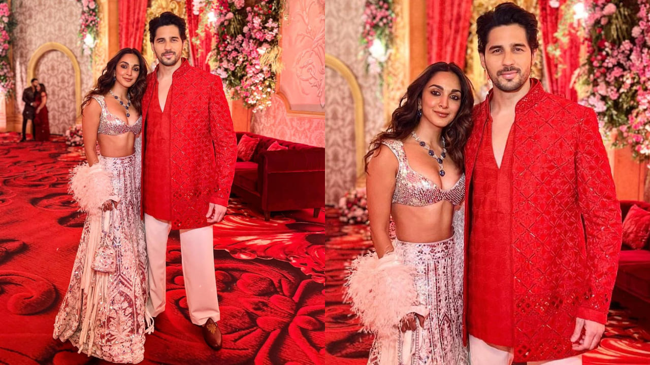 Kiara Advani in Manish Malhotra lehenga