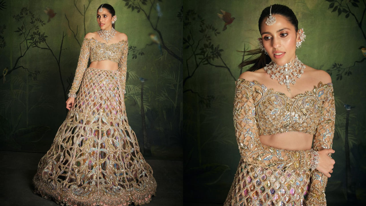 Shloka Mehta in Manish Malhotra