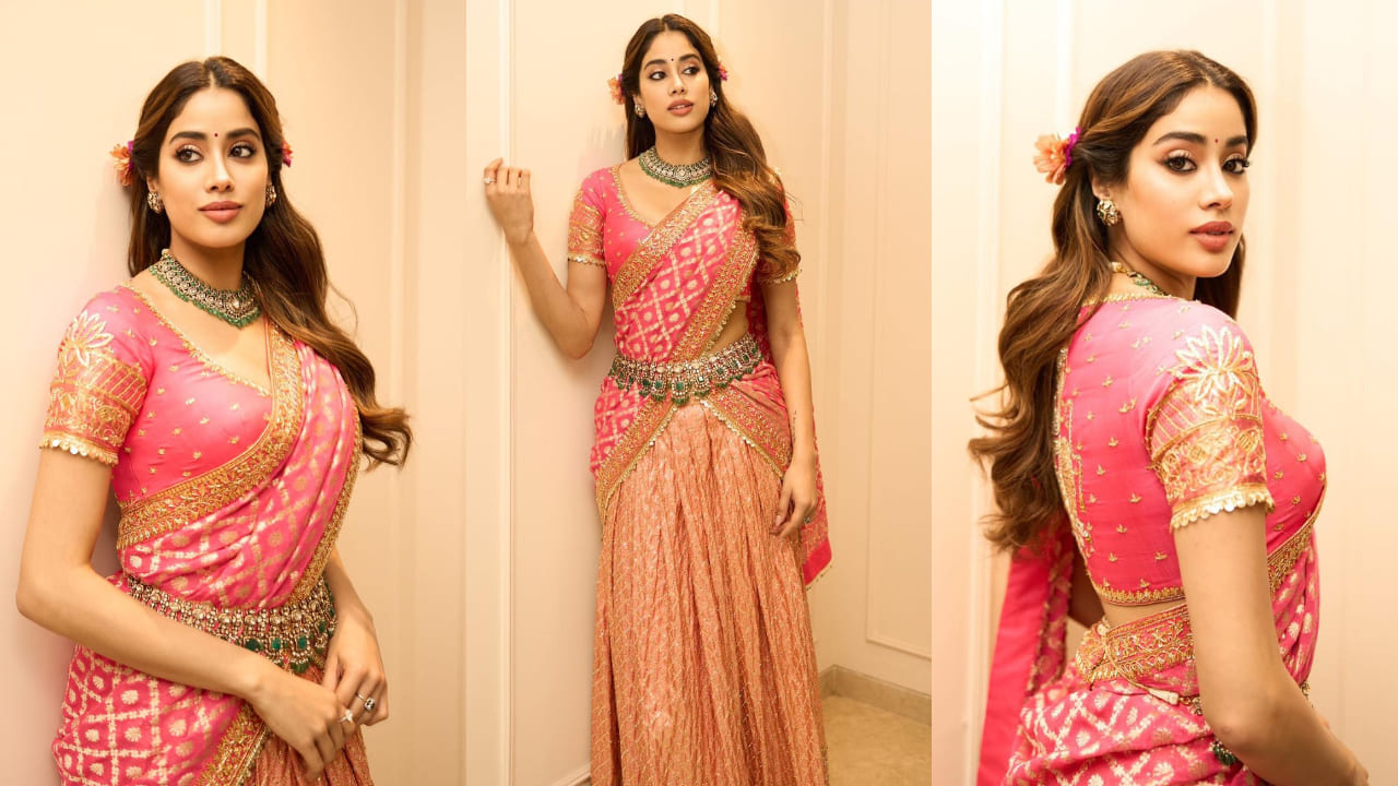 Janhvi Kapoor in Manish Malhotra