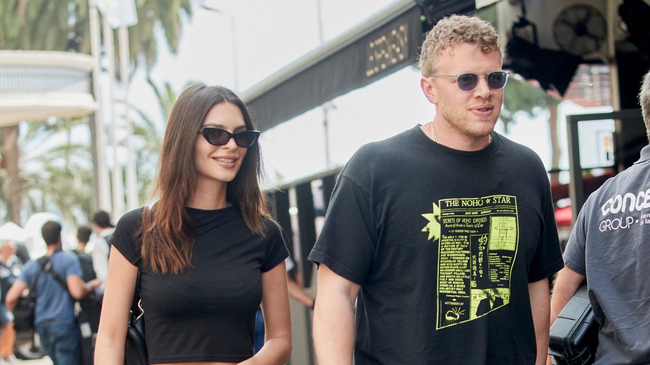 Emily Ratajkowski and Sebastian Bear-McClard (Getty)