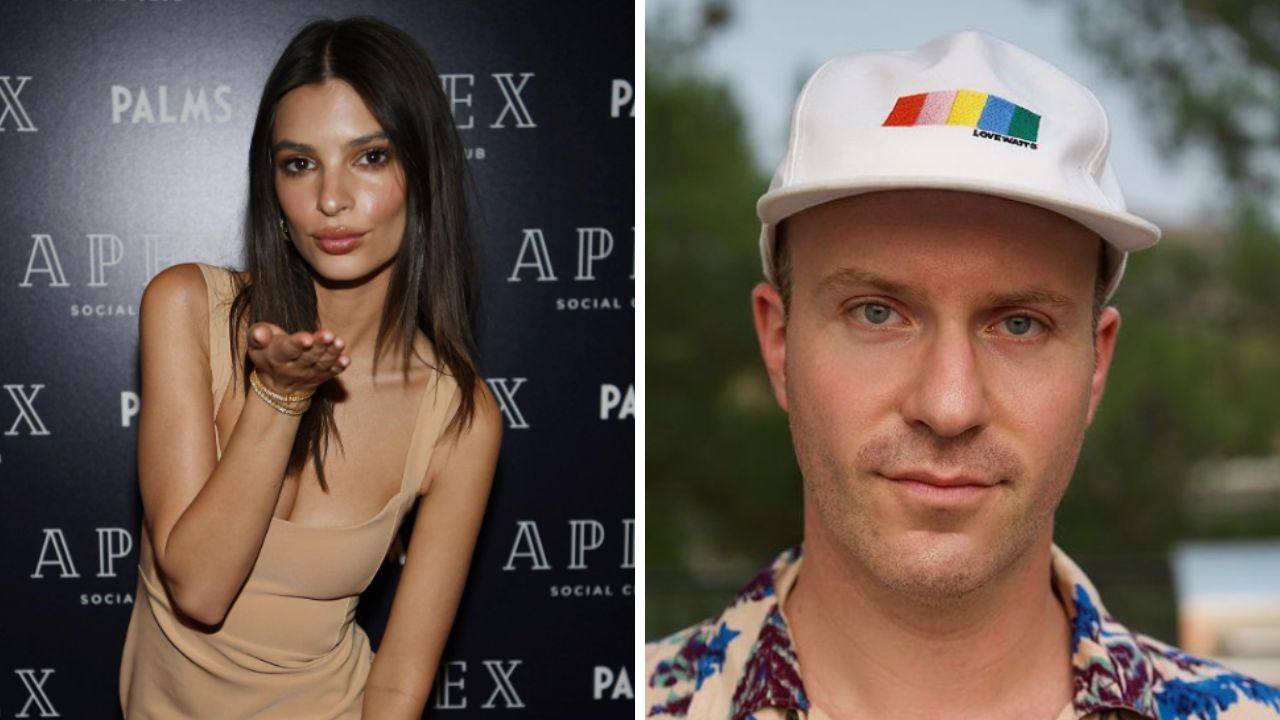 Emily Ratajkowski and Jeff Magid (Instagram, IMDb)