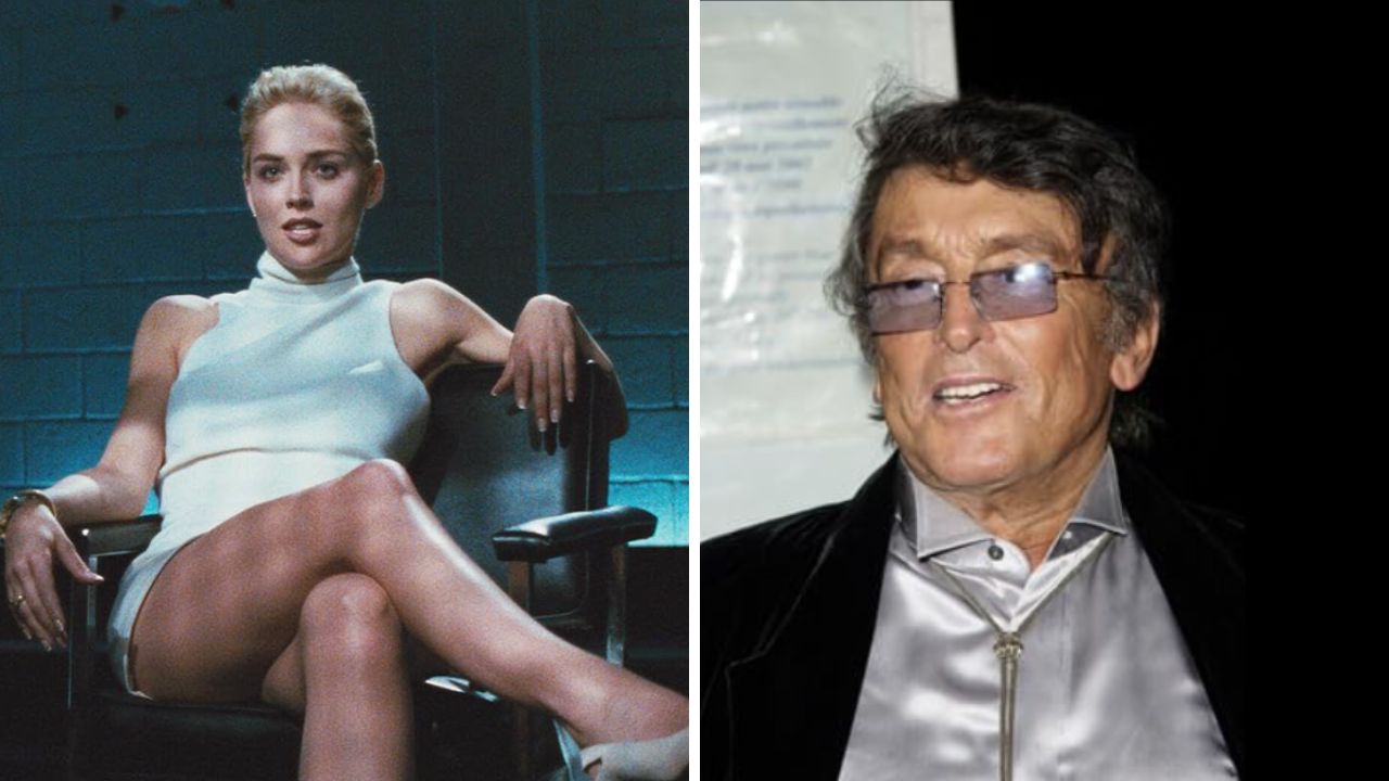 Sharon Stone and Robert Evans (IMDb)