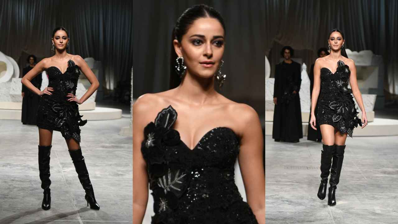 अनन्या पांडे ने लैक्मे फैशन वीक 2024 के फिनाले के लिए राहुल मिश्रा के  आकर्षक और युवा कलेक्शन की सुर्खियां बटोरीं | पिंकविला