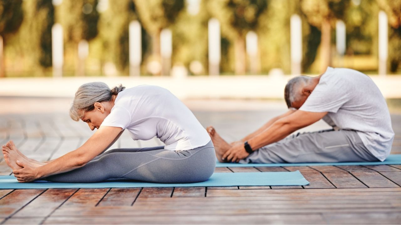Seated Forward Bend (Paschimottanasana) Yoga for Constipation 