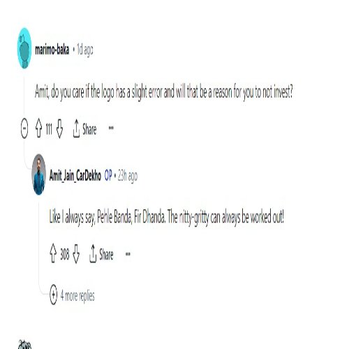 Amit Jain's reply