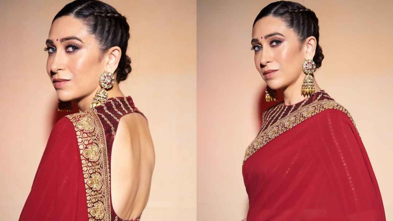 Top 17 gorgeous backless blouse designs inspired by Bollywood divas for summer 2024