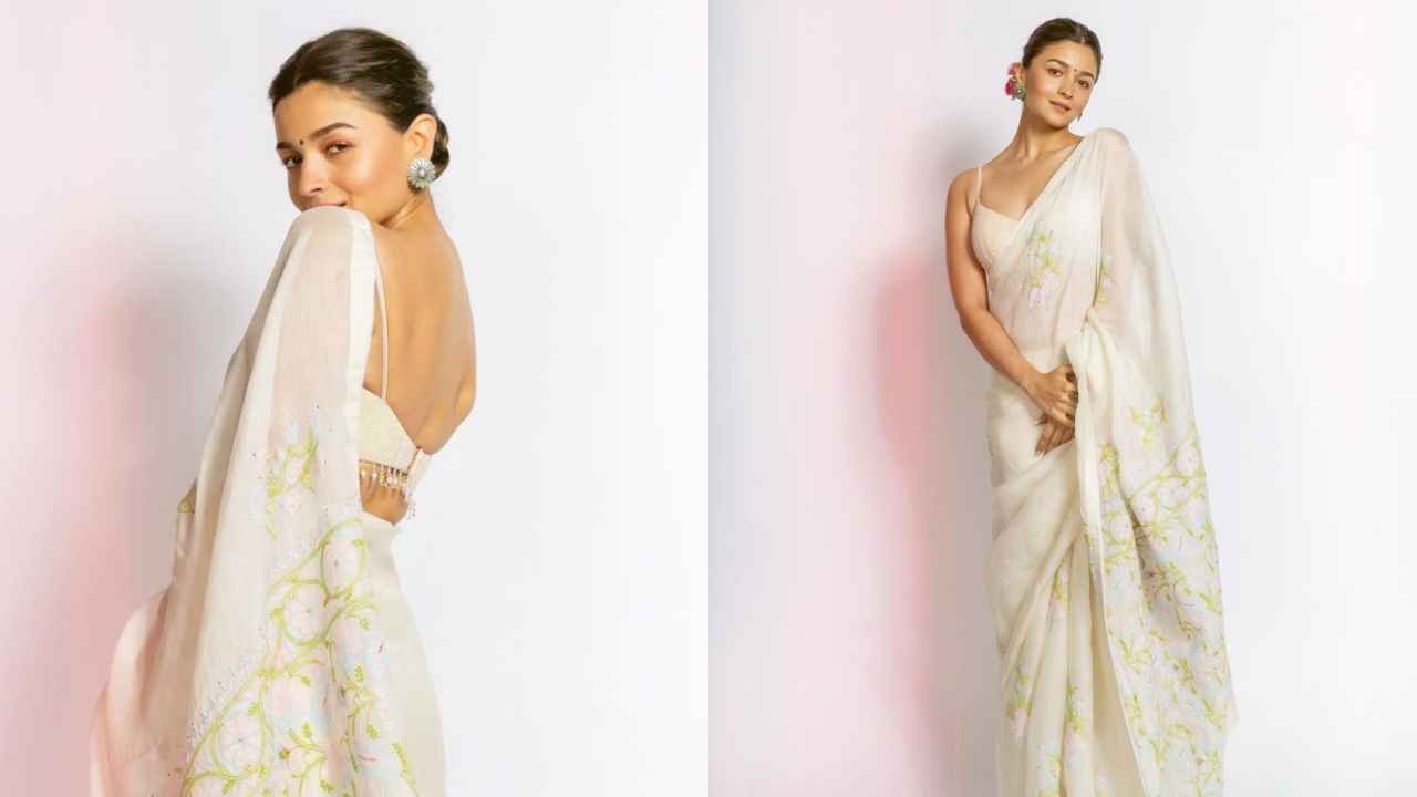 Top 17 gorgeous backless blouse designs inspired by Bollywood divas for summer 2024