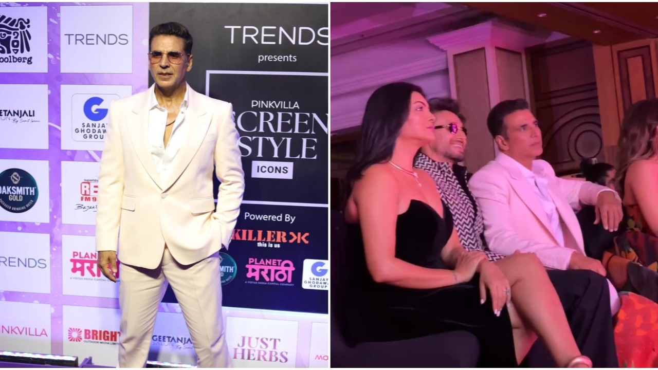 Pinkvilla Screen & Style Icons Awards: Akshay Kumar arrives; sits with Tiger Shroff, Sushmita Sen, Vaani Kapoor-Disha Patani