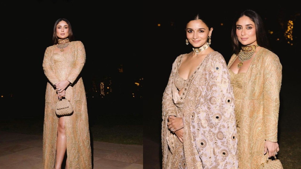 Kareena Kapoor Khan shines like gold in new PICS with 'golden girl' Alia Bhatt; fans say 'Love the bond'