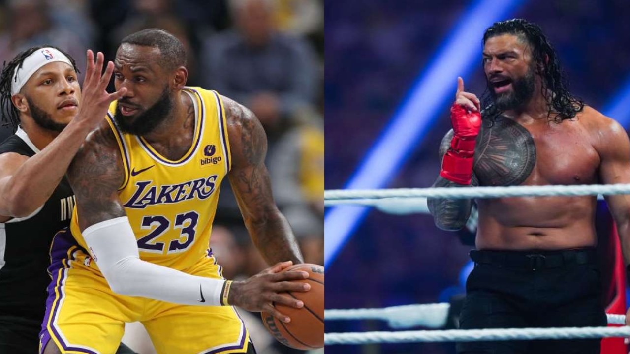 Watch: Lakers ACKNOWLEDGE WWE Champion Roman Reigns by Playing His Theme Song During Their Win Over Wolves