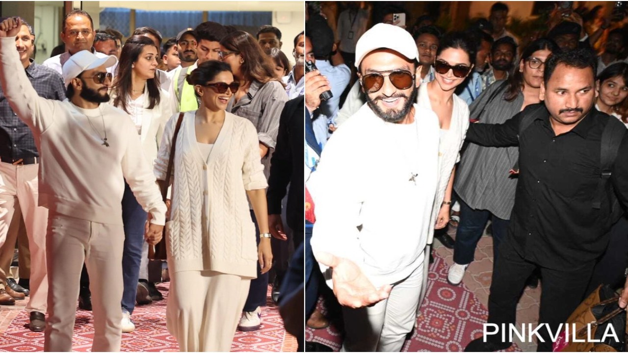 WATCH: Deepika Padukone-Ranveer Singh make stylish entry in Jamnagar; soon-to-be father dances in joy