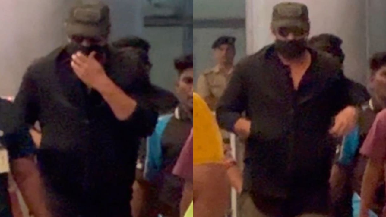 VIDEO: Prabhas returns from Italy after shooting Kalki 2898 AD; exudes swag as he is papped at Hyderabad airport