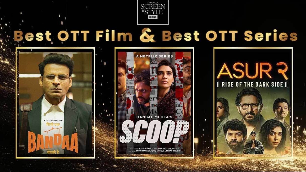 Pinkvilla Screen & Style Icons Awards: Sirf Ek Bandaa Kafi Hai wins Best OTT Film; Scoop-Asur 2 tie in Best OTT series