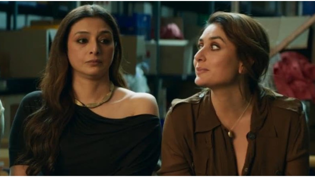 Crew: Did you know Kareena Kapoor Khan faced difficulty in addressing Tabu as 'Tu' in scene? BTS video reveals