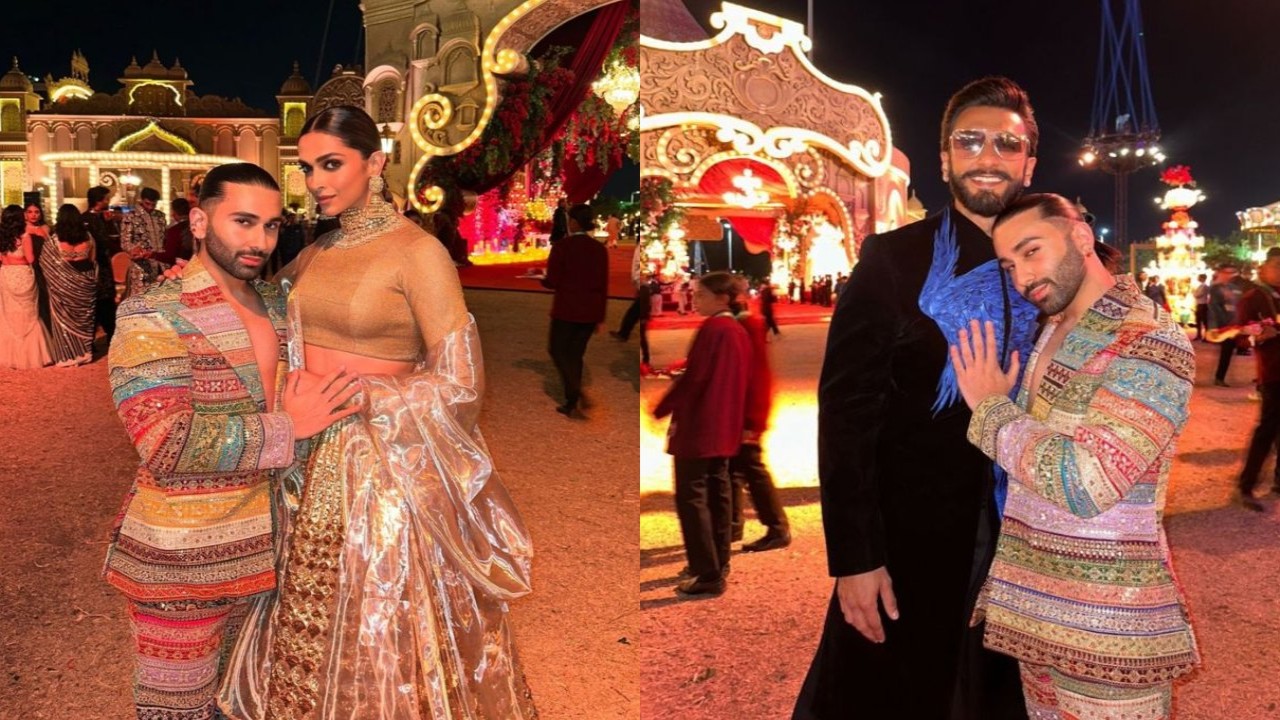 Deepika Padukone, Ranveer Singh, Katrina Kaif, more pose with Orry in NEW PICS from Anant-Radhika’s pre-wedding